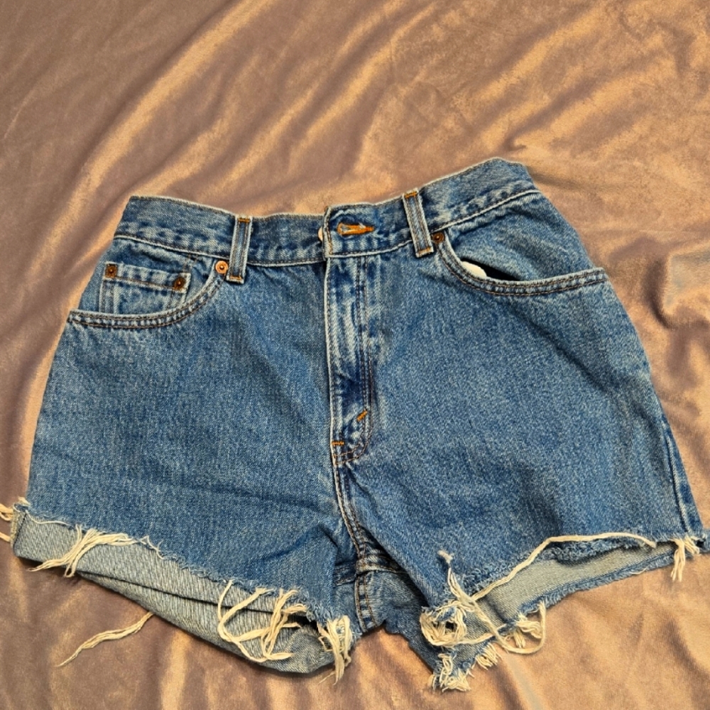 Levi's Blue Jean Shorts